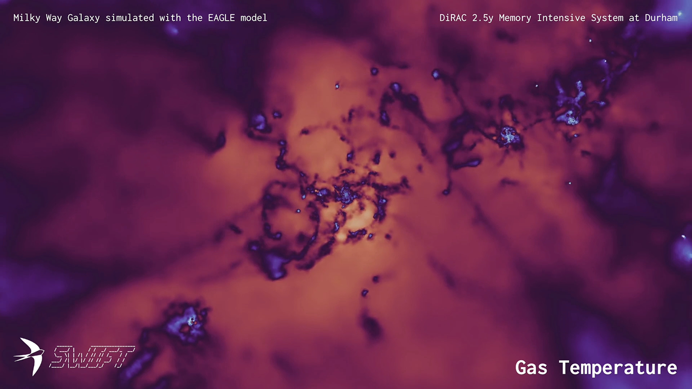 03 A Milky-Way galaxy aligned with the cosmic web by Josh Borrow (Durham)'s image