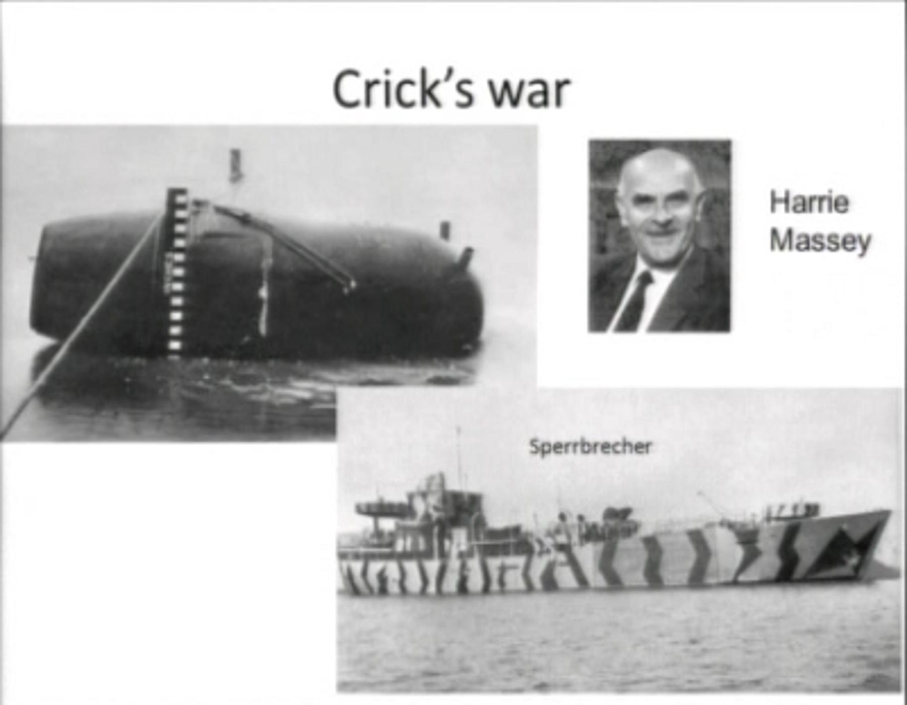 Crick, the early years and work at the Admiralty (Matt Ridley)