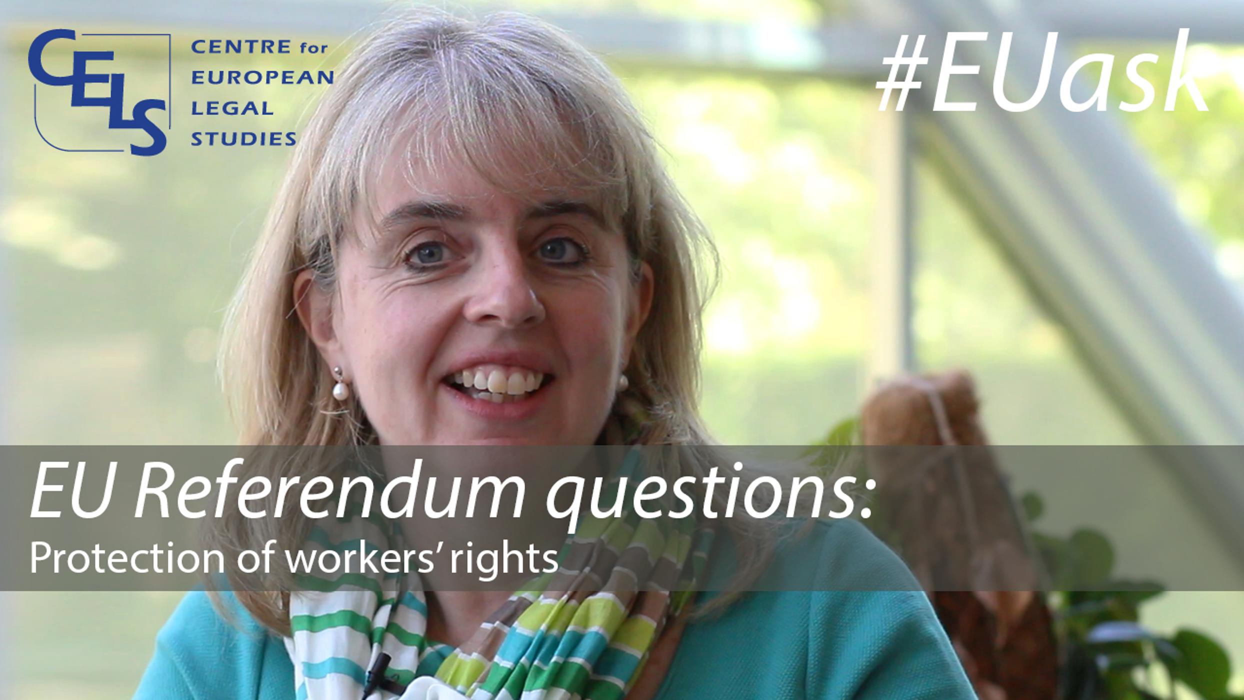 EU Referendum questions: Workers' rights