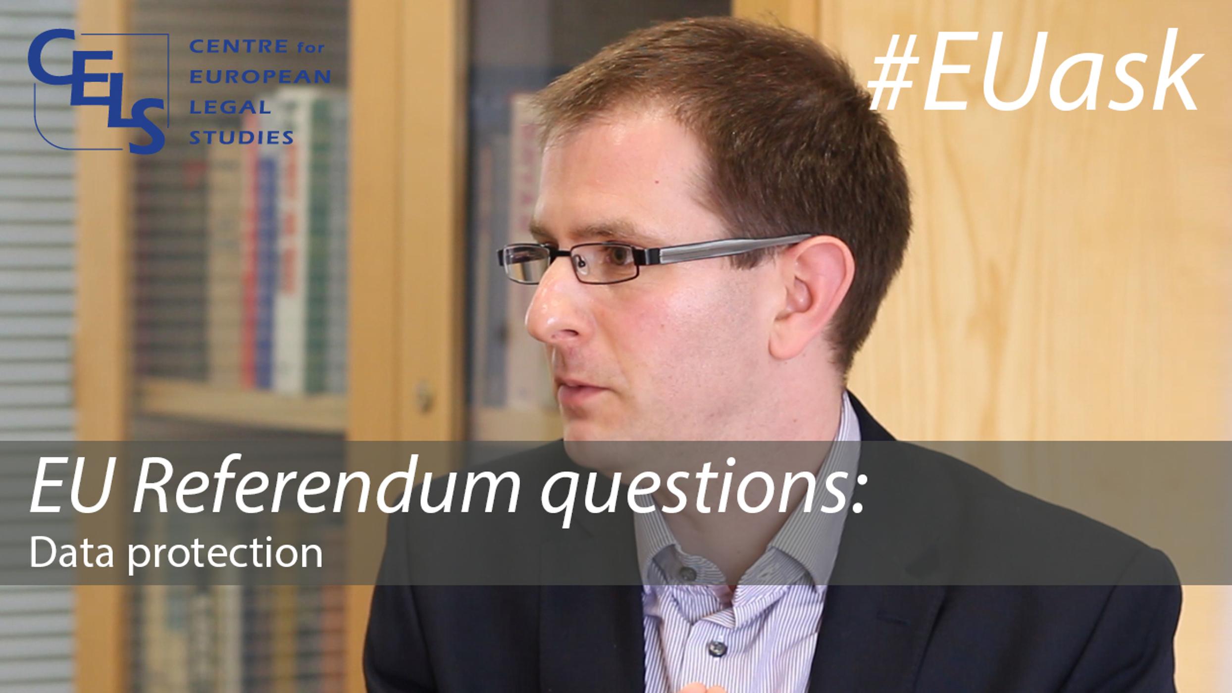 EU Referendum questions: Data protection