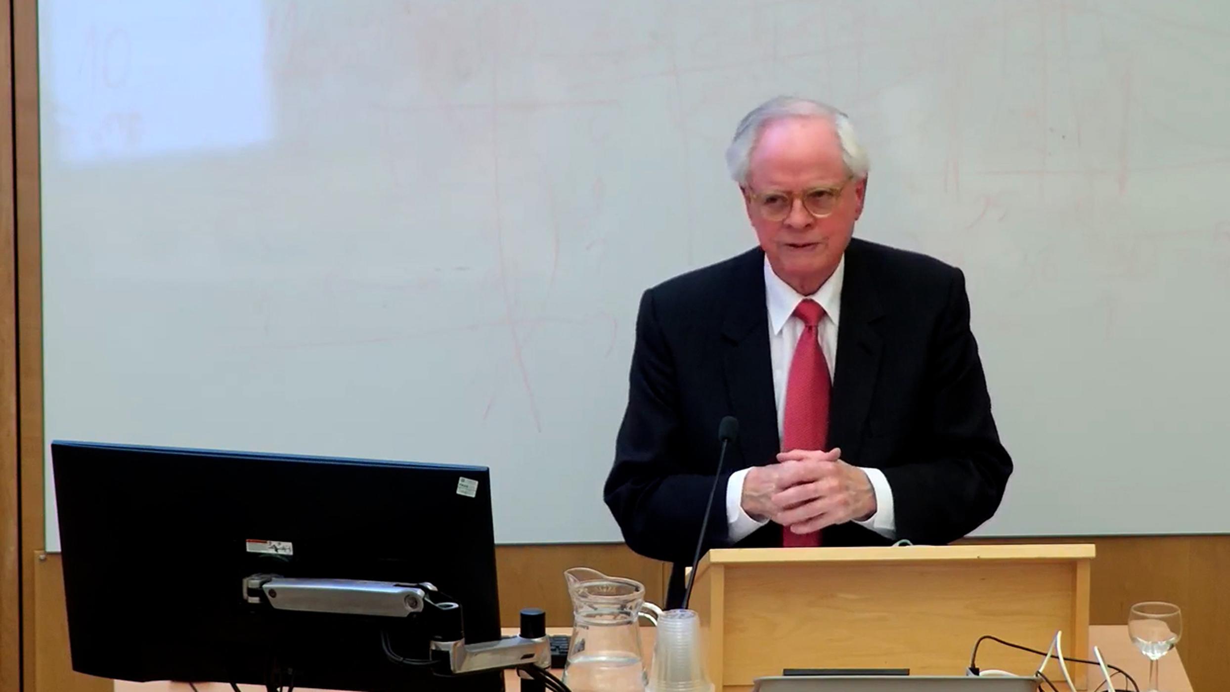 CELH Annual Lecture 2023: 'Law as Backcloth? A History of English Commercial Law' - Sir Ross Cranston (audio)