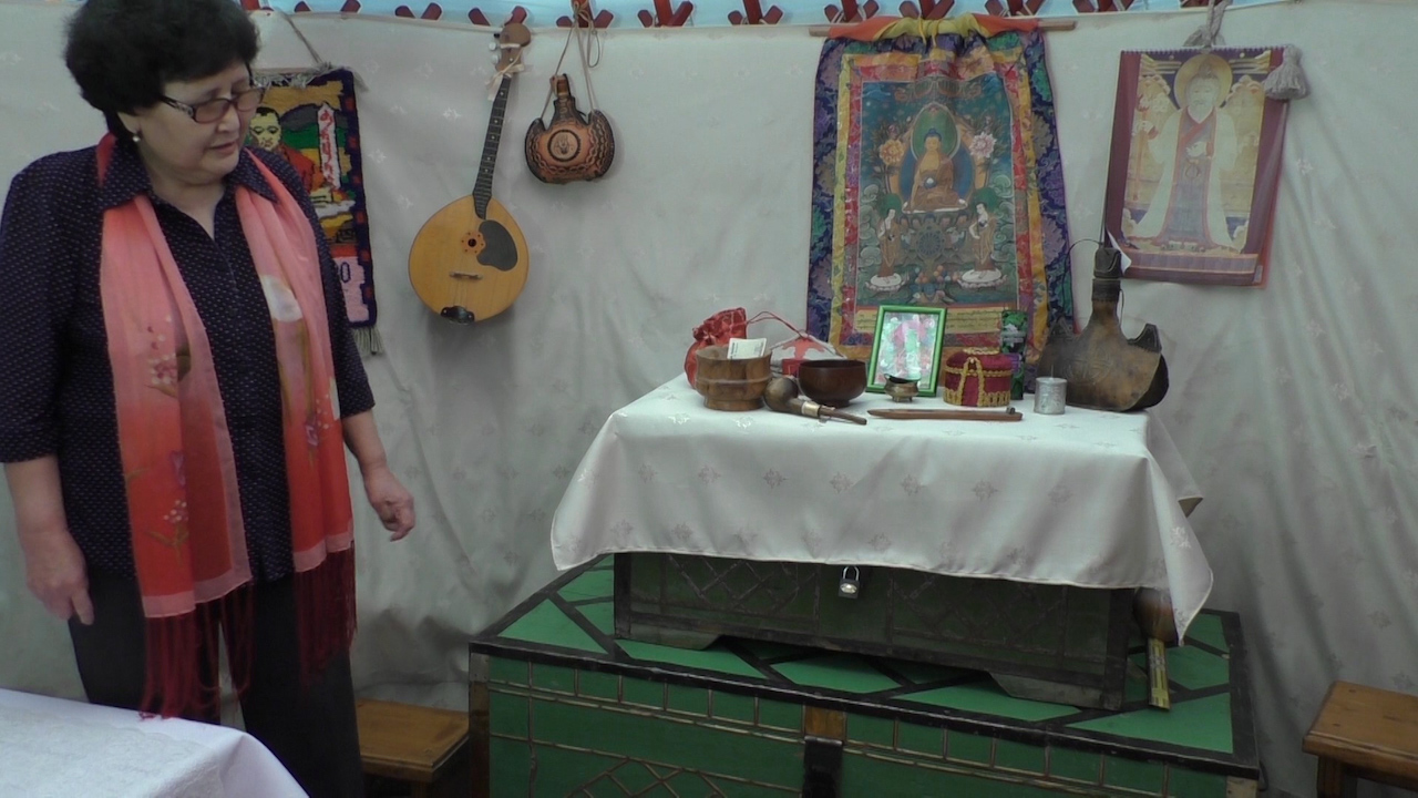 Badma Amulakova, Inside a Felt Yurt's image