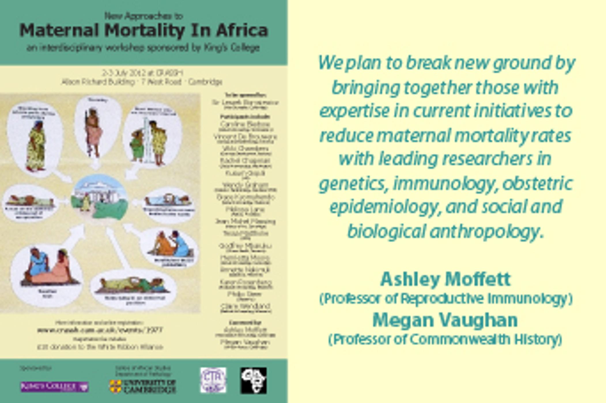 Ashley Moffett: New Approaches to Maternal Mortality In Africa