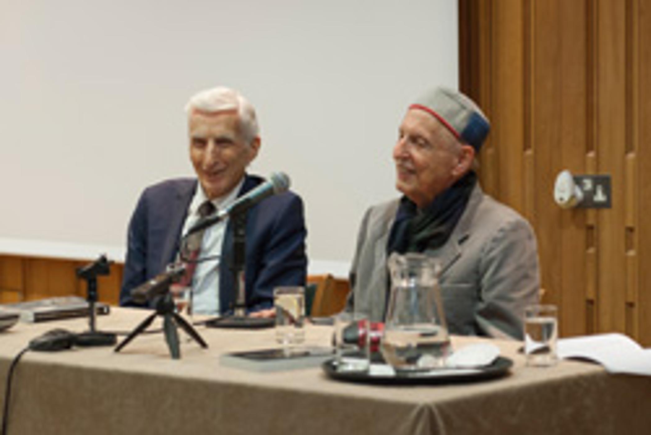 Professor Carl Djerassi ’in conversation’ with Lord Martin Rees, Astronomer Royal and Former Head of the Royal Society