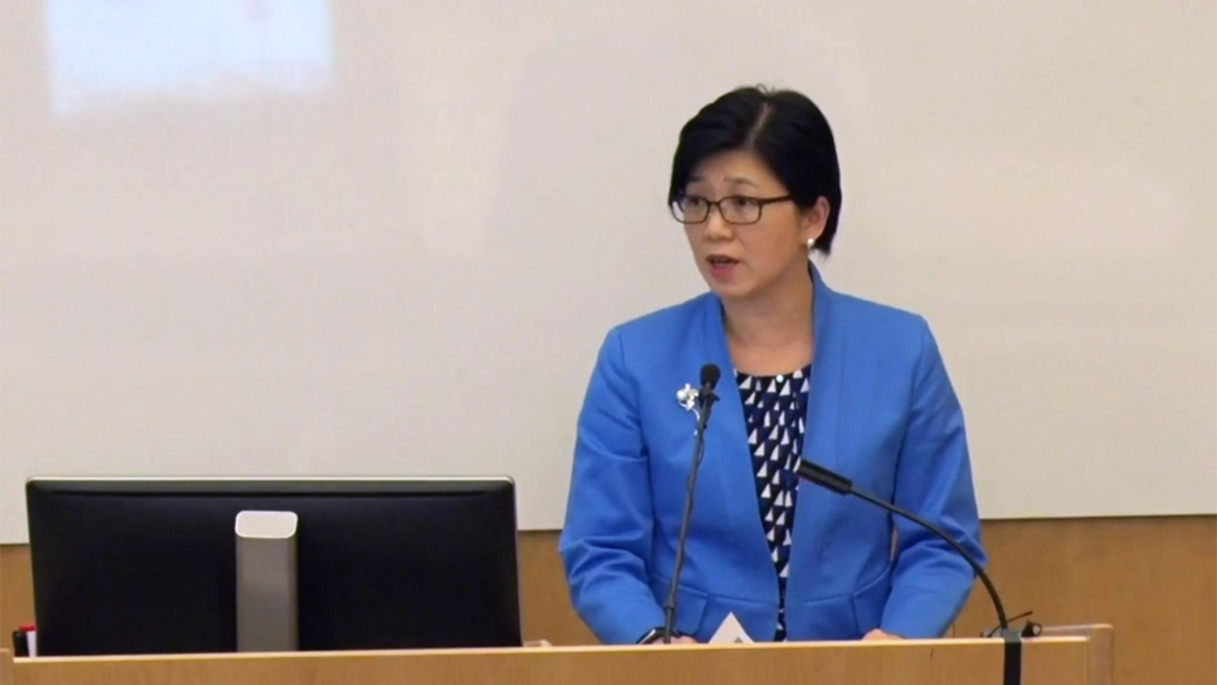 ’Evidence-Based Policing and Management’: Hon. Winnie CHIU Wa-yin