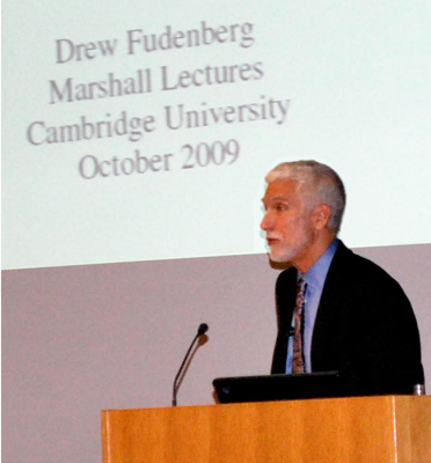 Marshall Lectures 2009 - Professor Drew Fudenberg - Learning and Equilibrium in Games - Lecture 1 - Video